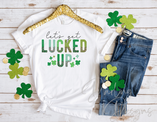 Let's Get Lucked Up Sublimation T-Shirt