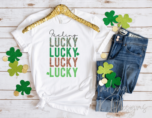 Feeling Lucky Sublimation T-Shirt