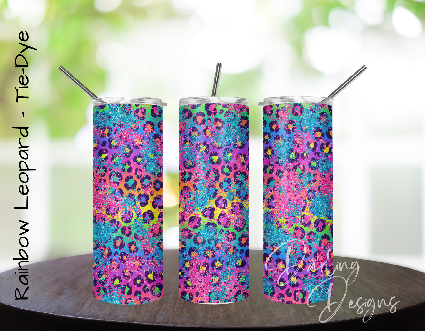 Leopard Tumblers - 20oz skinny