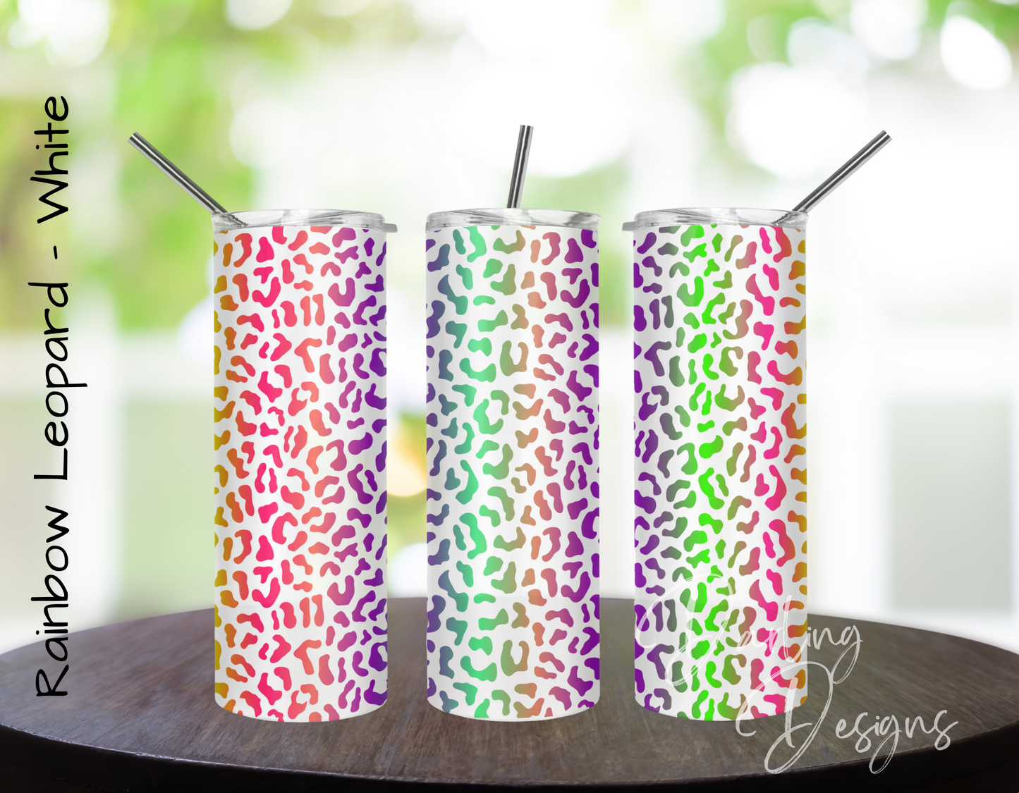 Leopard Tumblers - 20oz skinny