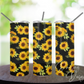 Sunflower Tumblers - 20oz skinny