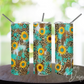 Sunflower Tumblers - 20oz skinny