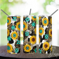 Sunflower Tumblers - 20oz skinny