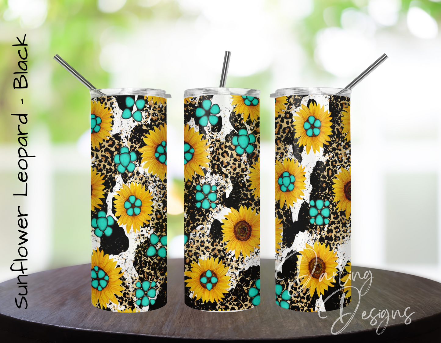 Sunflower Tumblers - 20oz skinny